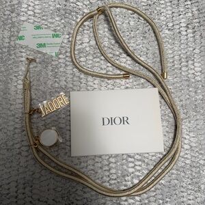 Dior Crossbody phone strap